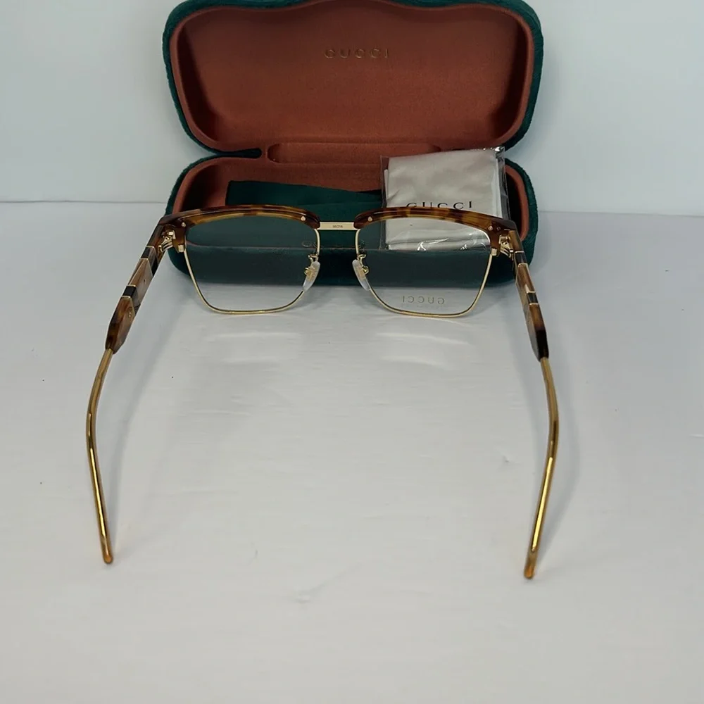 💯- Authentic New GUCCI Men's Opticals GG0605O-30008100-010